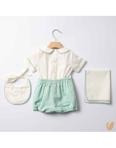 Completo battesimale 4 pezzi Battesimo