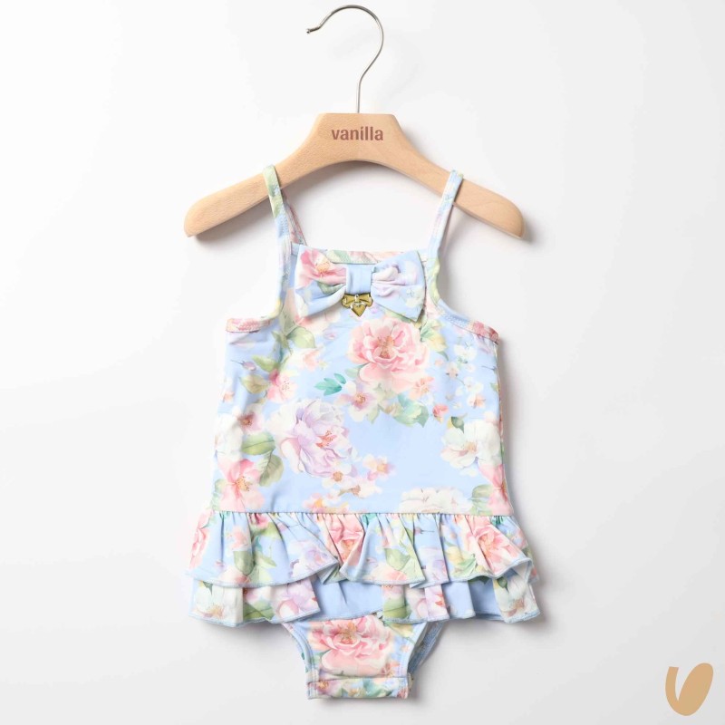 Costume da bagno intero fiori Mare