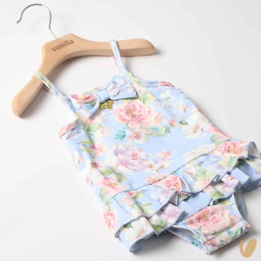 Costume da bagno intero fiori Mare