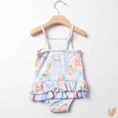 Costume da bagno intero fiori Mare