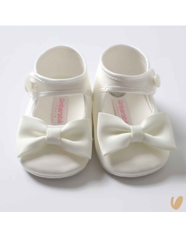 Scarpina satin fiocco Culla LEI 15/20