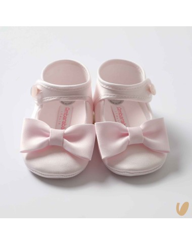 Scarpina satin fiocco Culla LEI 15/20