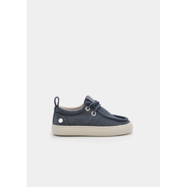 Sneaker ingegnere in tela naturale Espadrillas e Tela 19/32