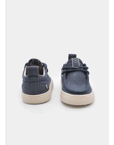 Natural canvas engineer sneaker