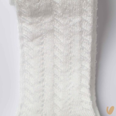 Calza traforata cotone Cardigan e Accessori