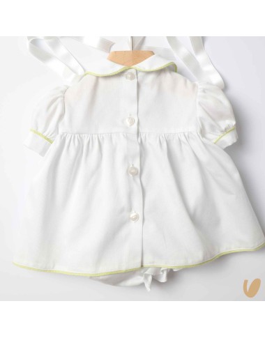 Completo nascita in piquè fiori e farfalle Set Nascita e Uscita Clinica