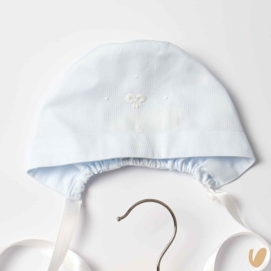 Completo nascita in piquè nodo d'amore Set Nascita e Uscita Clinica