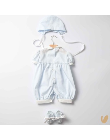 Completo nascita in piquè nodo d'amore Set Nascita e Uscita Clinica