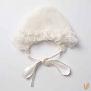 Cuffietta in seta punto smock Cardigan e Accessori