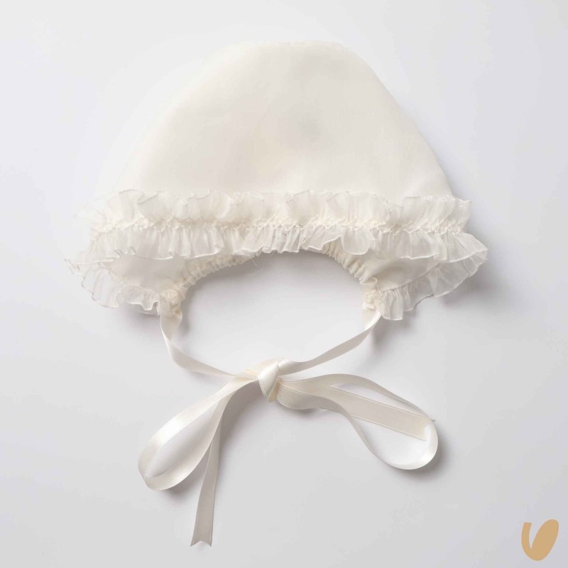 Cuffietta in seta punto smock Cardigan e Accessori