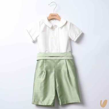 Completo elegante in Shantung Paggetto