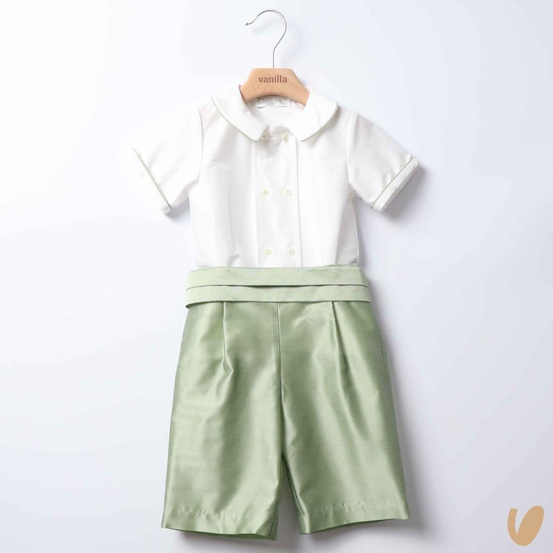 Completo elegante in Shantung Paggetto