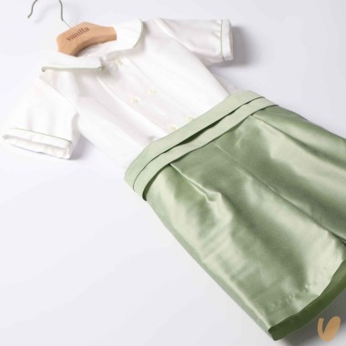 Completo elegante in Shantung Paggetto