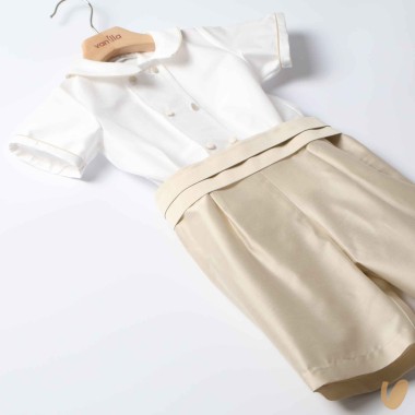 Completo elegante in Shantung Paggetto