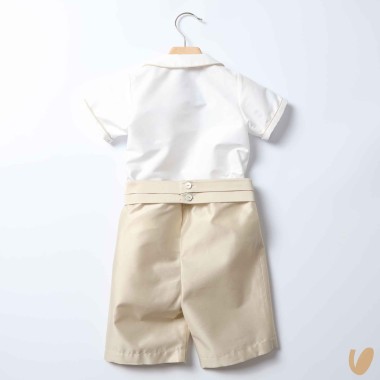 Completo elegante in Shantung Paggetto