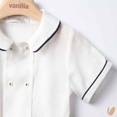 Completo elegante in lino Paggetto