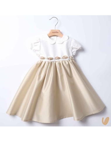 Passenger dress in Shantung