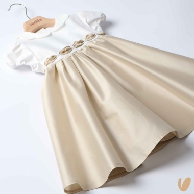 Abito passanastro in shantung Abito e Tuta