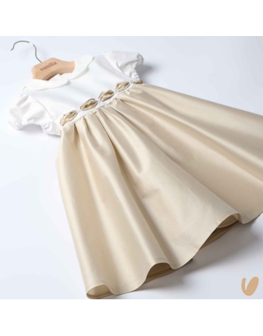 Passenger dress in Shantung