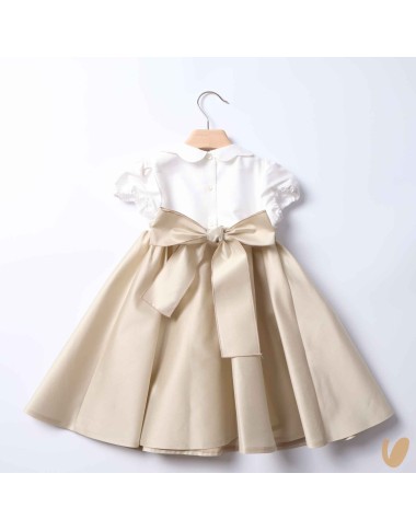 Passenger dress in Shantung