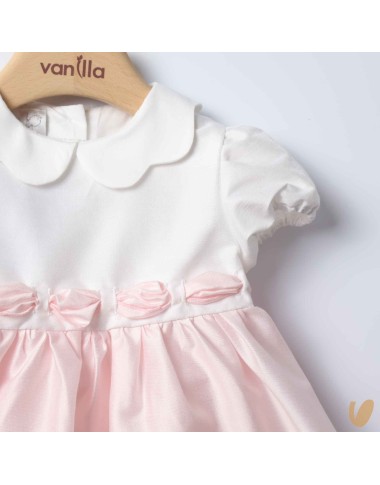 Passenger dress in Shantung