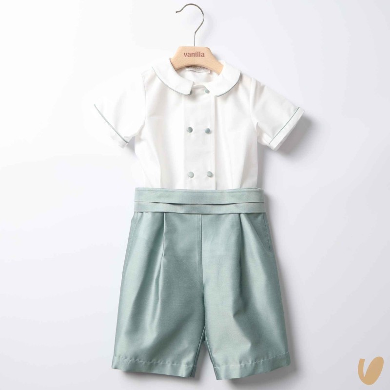 Completo elegante in Shantung Paggetto