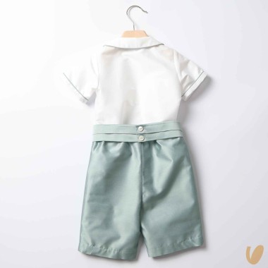 Completo elegante in Shantung Paggetto