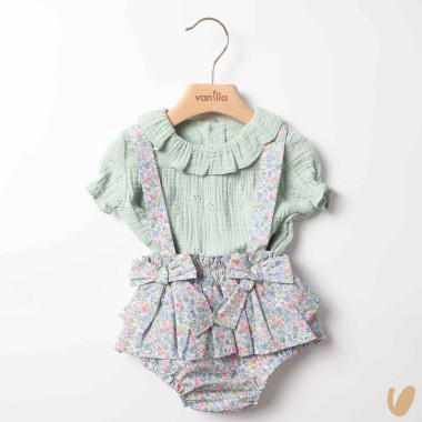 Camicia e salopette Completo e Pagliaccetto