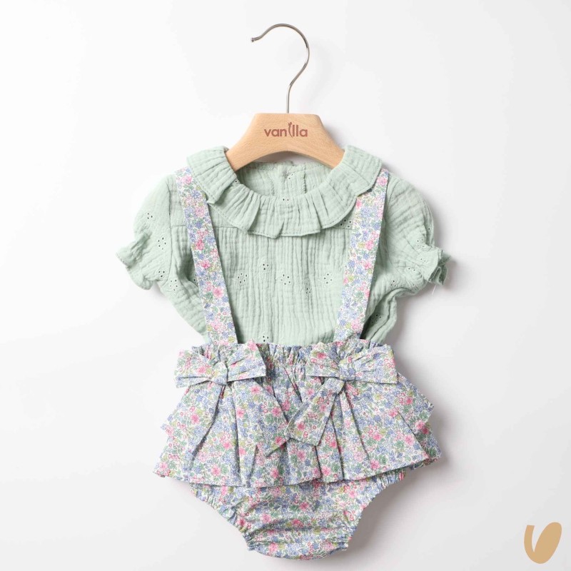 Camicia e salopette Completo e Pagliaccetto