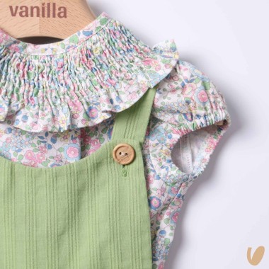 Camicia e salopette Completo e Pagliaccetto