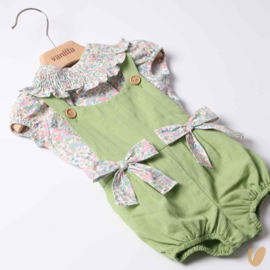 Camicia e salopette Completo e Pagliaccetto