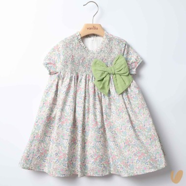 Abito fiorellini nido d'ape Abito e Tuta