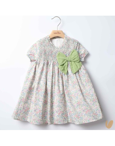 Honeycomb flower dress