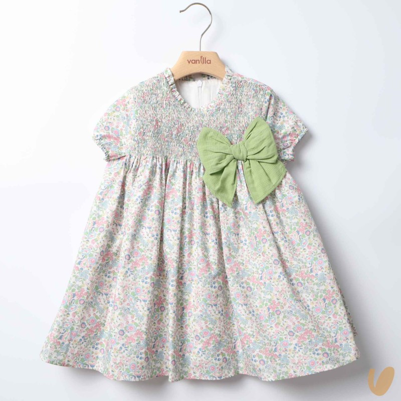 Abito fiorellini nido d'ape Abito e Tuta