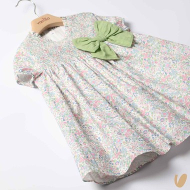 Abito fiorellini nido d'ape Abito e Tuta