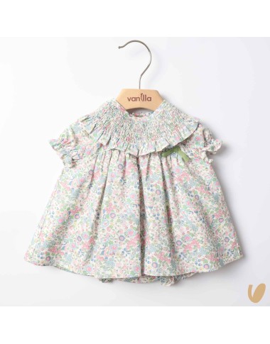 Mini dress with culotte