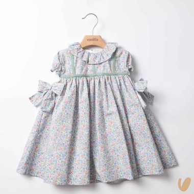 Abito fiorellini con fiocchi Abito e Tuta