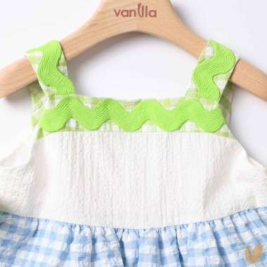 Abito balze Vichy Abito e Tuta