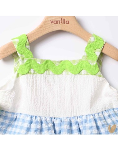 Abito balze Vichy Abito e Tuta