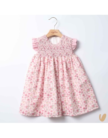 Vichy and flower dress