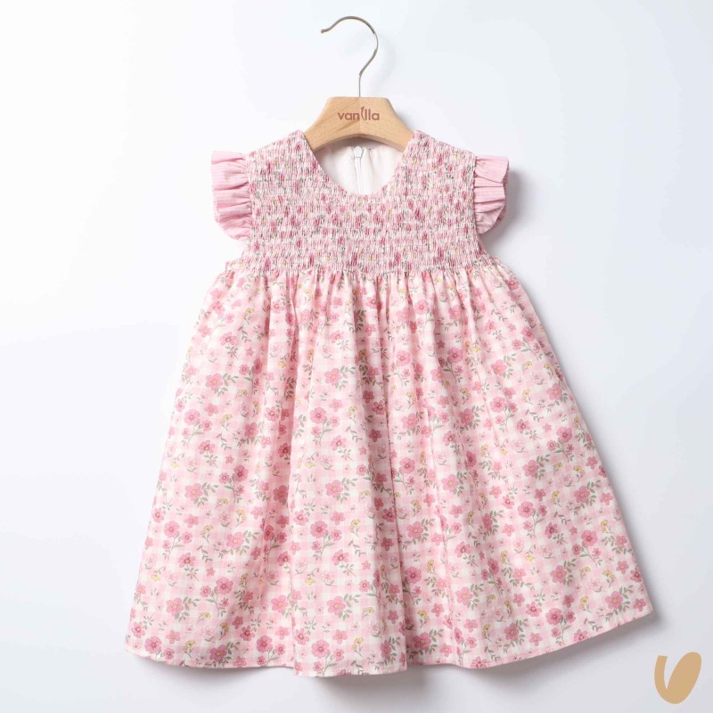 Abito Vichy e fiorellini Abito e Tuta