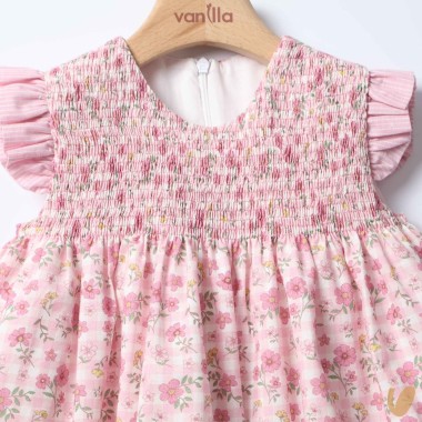 Abito Vichy e fiorellini Abito e Tuta