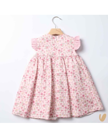 Vichy and flower dress