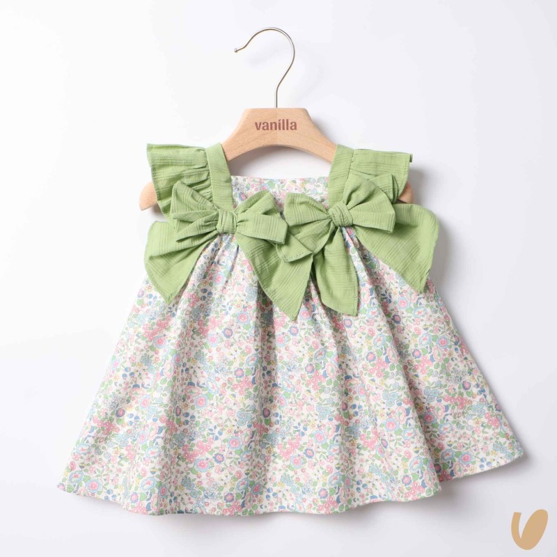 Abito fiorellini e fiocchi Abito e Tute