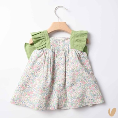 Abito fiorellini e fiocchi Abito e Tute