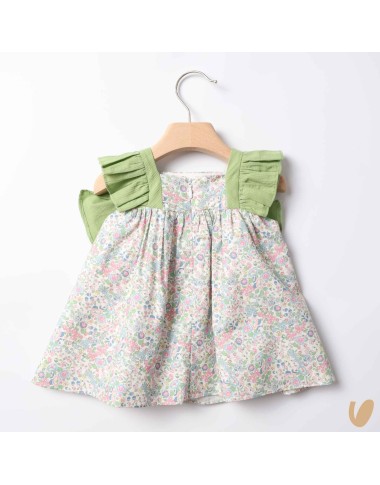 Fiorellini and flakes dress