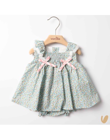 Mini dress with culotte