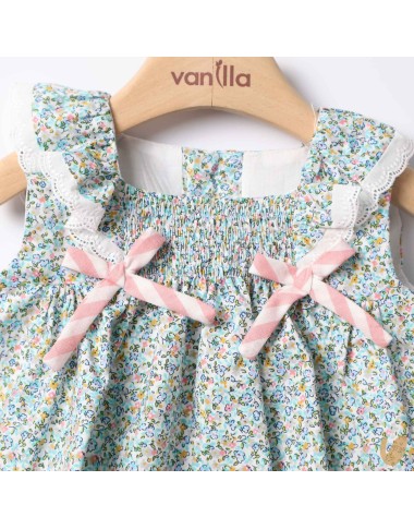 Mini dress with culotte