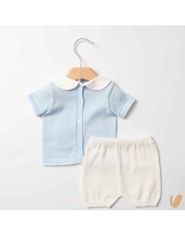 Completo nascita in filo orsetto Completo e Pagliaccetto