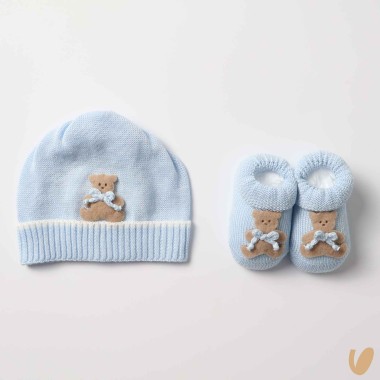 Scarpette e cappello orsetti Cappello e Guanti